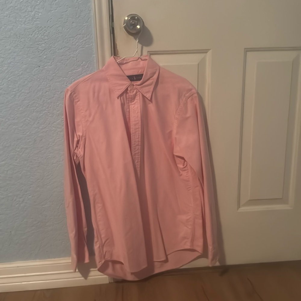 Men’s pink Ralph Lauren button down
